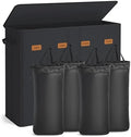 SONGMICS 210L Laundry Hamper, 4-Compartment Laundry Sorter by Unknown