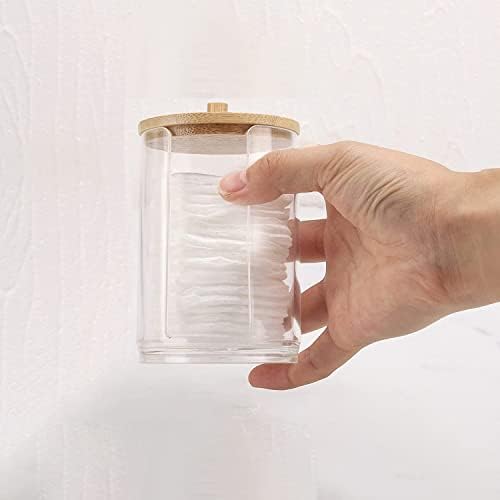 Cotton Pad Holder Cotton Round Holder Dispenser, Makeup Pad Organizer - Image 4