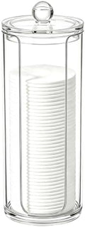 Cotton Rounds Pad Holder Dispenser - 16oz Acrylic Container by Unknown