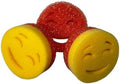 Smilyeez Scrub Moji Duo Scrubbing Sponge Dual-Sided Scrub Sponges Multipurpose by Smilyeez