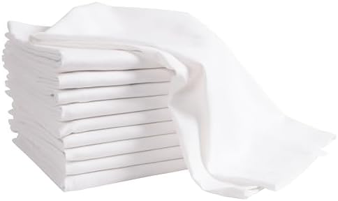 KAF Home White Kitchen Towels, 10 Pack, 100% Cotton - Image 5