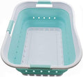 SAMMART 42L Collapsible Plastic Laundry Basket by SAMMART