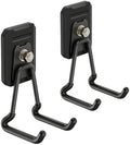 Heavy Duty Magnetic Garage Hooks, 2 Pack Strong Large Magnet Hook by SKNOOYLIGHT