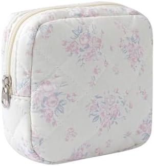RSRSLEII Mini Quilted Makeup Pouch by RSRSLEII