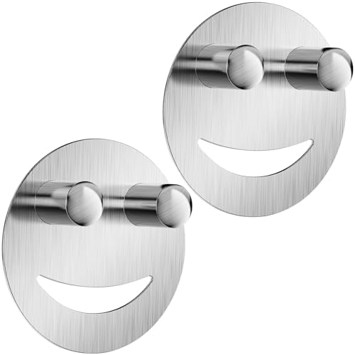 2 Pack Stainless Steel Smiley Face Dish Sponge Holder, Kitchen Accessories by Unknown