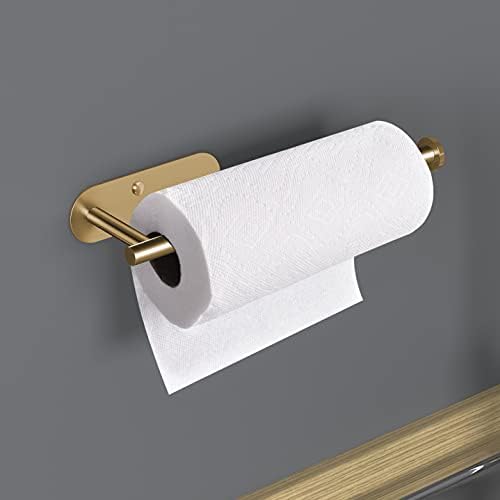 VAEHOLD Adhesive Paper Towel Holder Under Cabinet Wall Mount - Image 6