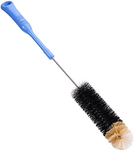 MOSOLAN Long Handle Bottle Brush, 17 Inch Bottle Brush Cleaner, 2 Pack - Image 2