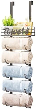 HapiRm Towel Racks for Bathroom Storage by HapiRm