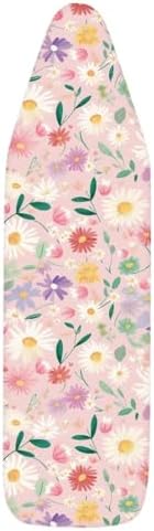Pink Floral Print Ironing Board Cover - Image 7