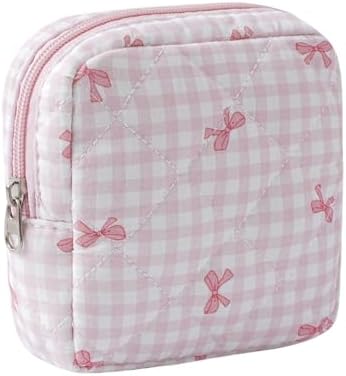 RSRSLEII Mini Quilted Makeup Pouch by RSRSLEII