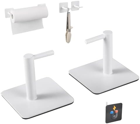 Magnetic Paper Towel Holders Heavy Duty Steel Brushed Holder by GBESTWOOW