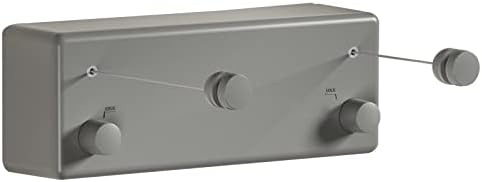 JOOM Retractable Clothesline Indoor, Dual 2 x 13.8 FT Clothes Lines by JOOM