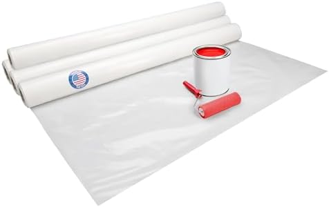 Plastic Sheeting 4 mil, Drop Cloth by IDLPackaging