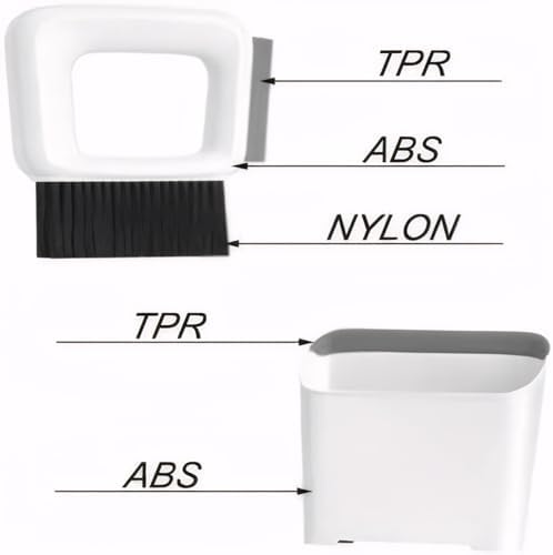 Dustpan and Brush Set Dust Pan Broom Brush Mini Dustpan - Image 3
