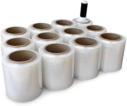 IDL Packaging 5" x 1000' Stretch Wrap Mini Roll of 80 Gauge by IDLPackaging