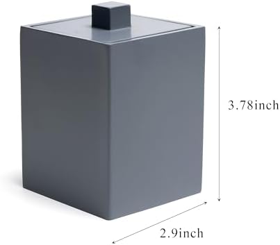 Cotton Swab Holder, Bathroom Resin Q Tips Holder - Image 2