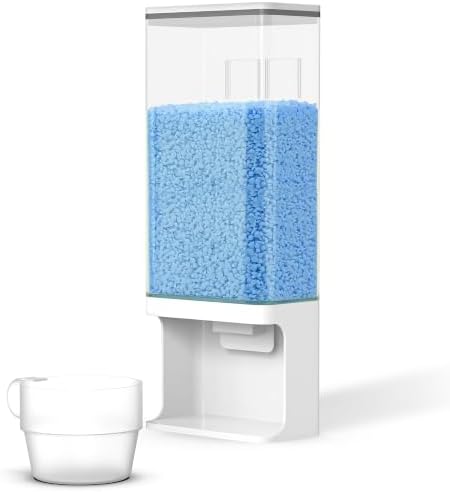 52.5 OZ Wall-Mounted Laundry Detergent Dispenser by HHLUPUP