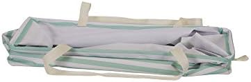 Household Essentials Teal Striped Krush Container All-Purpose Utility Tote - Image 5