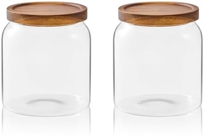 Sweejar Glass Jars for Laundry Room Organization, Half-Gallon Laundry Pods by Sweejarco1949