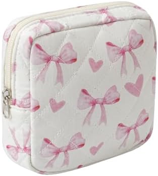 RSRSLEII Mini Quilted Makeup Pouch by RSRSLEII