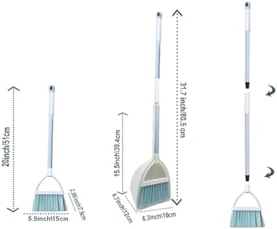 Mini Broom with Dustpan for Kids, Little Housekeeping Helper Set - Image 3