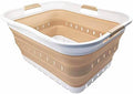 SAMMART 42L Collapsible Plastic Laundry Basket by SAMMART