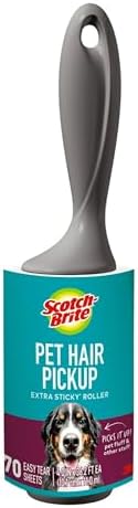 Scotch-Brite Pet Hair Pickup Extra Sticky Lint Roller, 70 Sheets, 1 Pack by Unknown