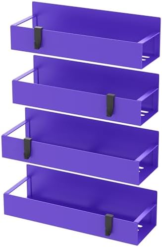 HuggieGems 4 Pack Magnetic Spice Storage Rack Organizer - Image 6