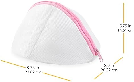 Whitmor Mesh Bra Wash Bag White - Image 3