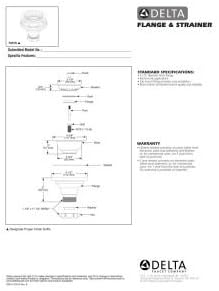 Delta Faucet 72010-AR Flange and Strainer Kitchen Sink, Arctic Stainless - Image 3