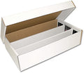 BCW Super Shoe Storage Boxes, Holds 3, 000 Cards or 600 Toploaders, 5 Pack by BCW