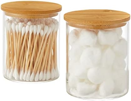 INIUNIK Glass Qtip Holder Dispenser by INIUNIK