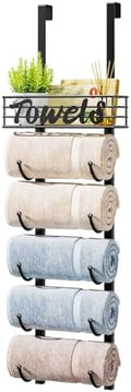 HapiRm Towel Racks for Bathroom Storage by HapiRm