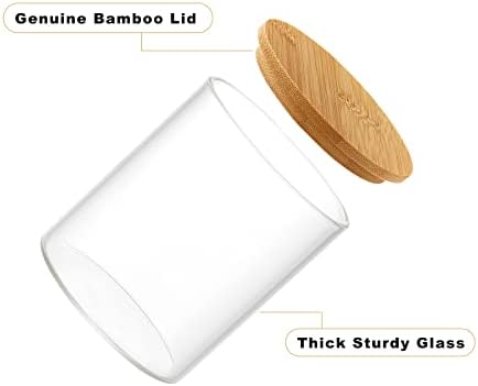 INIUNIK Glass Qtip Holder Dispenser - Image 5