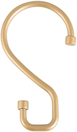Bath Bliss 12 Pack S-Hook Shower Curtain Rings | Bathroom | Metal S Shaped - Image 3