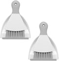 NACENA Mini Dustpan and Brush Set 2 Pack, Small Broom and Dustpan Set Dust Pan by nacena