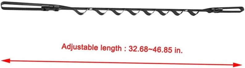 Car Clothes Hanger Rod Straps Clothing Rack Non-Wrinkle Portable Travel - Image 2