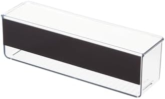 iDesign Magnetic Medium Clear Plastic Organizer Bins - Image 3