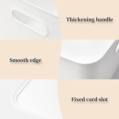 Yishyfier Plastic Storage Baskets Bins Boxes - Image 5