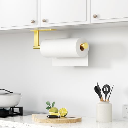Paper Towel Holder Under Cabinet, Self-Adhesive or Drilling - Image 7