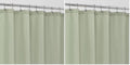 ALYVIA SPRING Sage Green Fabric Shower Curtain Liner Waterproof by ALYVIASPRING