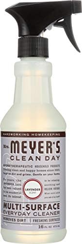 Mrs. Meyer's Multi Purpose Cleaner, Lavender Scent, 16 Oz Spray Bottle by SC+Johnson