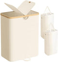 SONGMICS Laundry Hamper with 2 Lids, 150L Laundry Basket，2 Compartments by Unknown