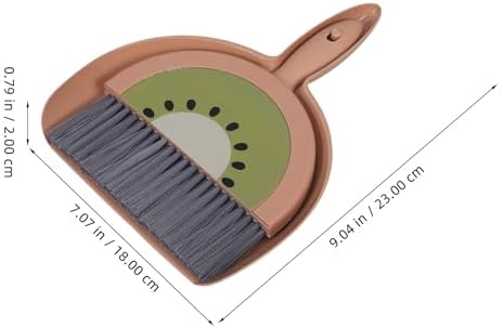 OUNONA Mini Broom and Dustpan Set Practical Combination Small Cleaning Tool - Image 2