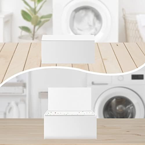 Acrylic Dryer Laundry Sheet Holder Dispenser Container Box - Image 2