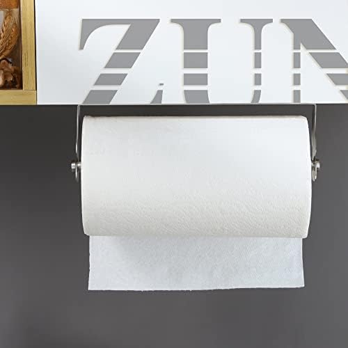 ZUNO Paper Towel Holder Cabinet Door or Under Cabinet, Self Adhesive - Image 3