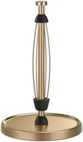 Paper Towel Holder Countertop, Stainless Steel, Weighted Base, Warm Gold by SWAITEE