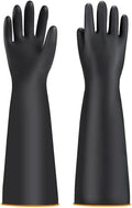 Haiou Chemical Resistant Nitrile Gloves Long Rubber Gloves by Haiou