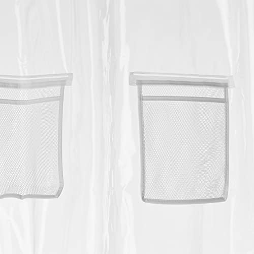 Amazon Basics 8-Gauge PEVA Shower Curtain or Liner - Image 3