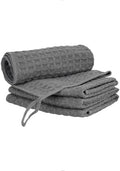 watchget 4 Pack Microfiber Espresso Barista Cleaning Towels, Dark Grey by watchget